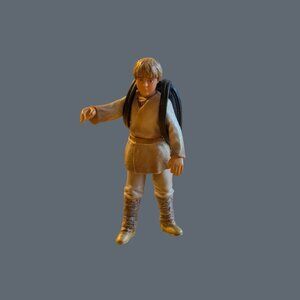 10/$25 Vintage 1999 The Phantom Menace Young Anakin Skywalker 3” with Backpack